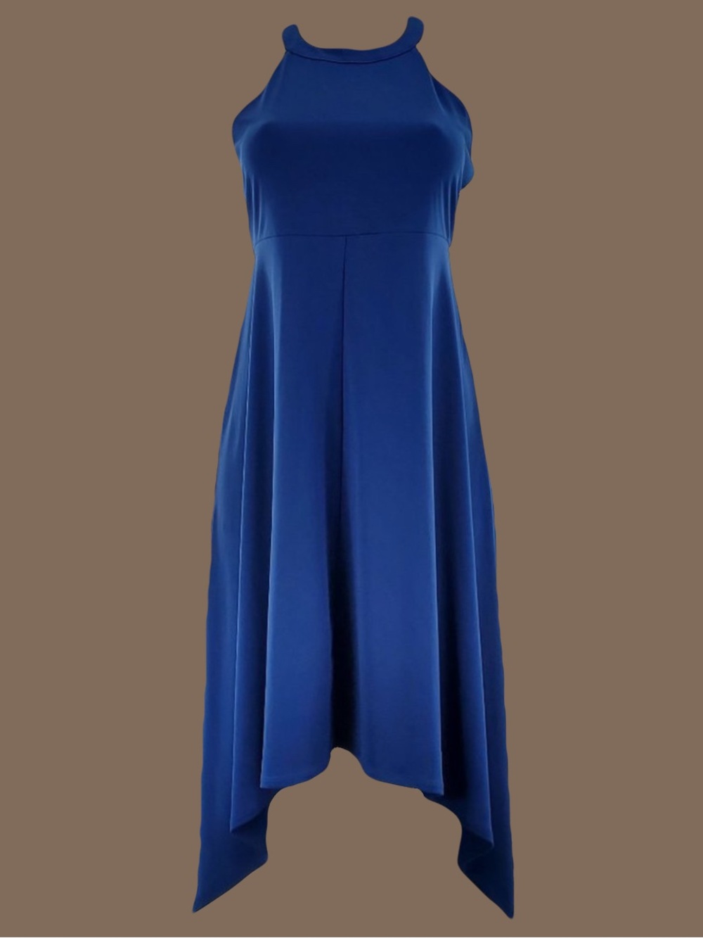 NEW YORK & COMPANY STRETCH BLUE DRESS